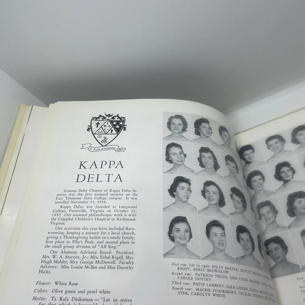 Yearbook Annual East Tennessee State College Johnson City 1958‎ Buccaneer